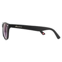 Montana Sunglasses MS10 Matte Black Rubbertouch Revo Blue