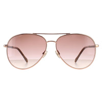 Jimmy Choo Sunglasses DEVAN/S BKU HA Gold Nude Brown Gradient
