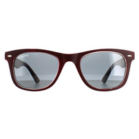 Montana Sunglasses MP41 E Burgundy Rubbertouch Grey Polarized