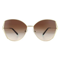 Tiffany Sunglasses TF3072 60213B Pale Gold Brown Gradient