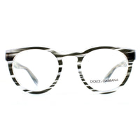 Dolce and Gabbana Glasses Frames 3251 3050 Striped Black Men 49mm