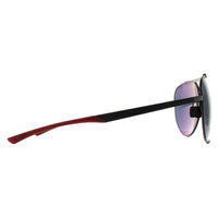 Porsche Design Sunglasses P8920 A Black Dark Red Blue Mirror Black