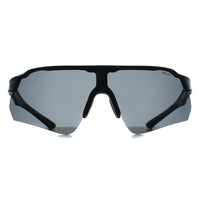 Relay Shield Unisex Matte Black Smoke Polarized Clearshot Sunglasses