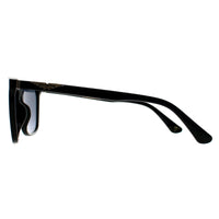 Police Sunglasses SPL872N Origins 1 700B Shiny Black Smoke Mirror Blue
