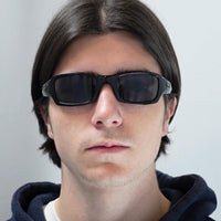 Oakley Sunglasses Fives Squared OO9238-06 Polished Black Black Iridium Polarized