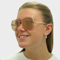 Michael Kors Sunglasses Chelsea 5004 1017R1 Polished Rose Gold Rose Gold Mirror