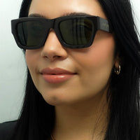 Gucci Sunglasses GG1668S 004 Dark Brown with Havana Green