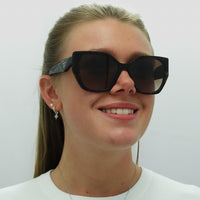 Prada Sunglasses PR19ZS 2AU6S1 Havana Brown Gradient