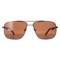 Timberland Sunglasses TB9107 50H Dark Brown Brown Polarized