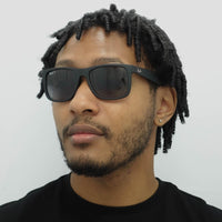 Ray-Ban Sunglasses Justin 4165 622/T3 Black Rubber Grey Gradient Polarized