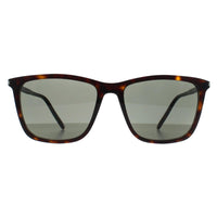 Saint Laurent Sunglasses SL 851 002 Dark Spotted Havana Grey