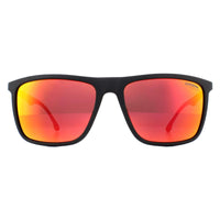 Carrera Sunglasses 8032/S 003 W3 Matte Black Red Mirror