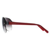 Guess Sunglasses GF0148 02B Black and Red Smoke Gradient