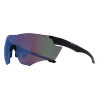 Relay Wrap Unisex Matte Black Blue Revo Vector Edge X2 Sunglasses