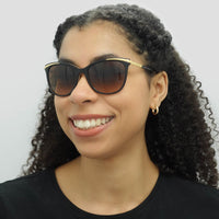 Ralph by Ralph Lauren Sunglasses 5203 109013 Black Brown Gradient