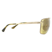 Police Sunglasses Origins 11 SPL965 02A8 Shiny Grey Gold Brown