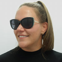 Bvlgari Sunglasses 8178 901/8G Black Grey Gradient