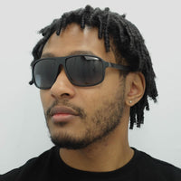 Emporio Armani Sunglasses 4029 50638G Black Rubber Grey Gradient