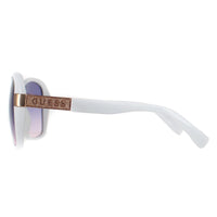 Guess Sunglasses GF0371 21T White Bordeaux Gradient