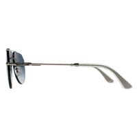 Police Sunglasses SPLN42M Horizon 11 0579 Shiny Palladium Blue Gradient