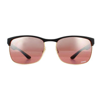 Ray-Ban Sunglasses RB8319CH 9076K9 Black Gold Pink Gradient Mirror Polarized Chromance