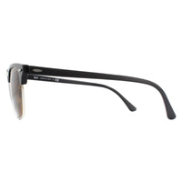 Ray-Ban Sunglasses Clubmaster 3016 W3387 Black Brown B-15 49mm