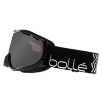 Bolle Ski Goggles Sierra 21948 Shiny Black and White Vermillon Gun Cat 2