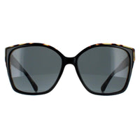 Michael Kors Sunglasses MK2201 Malia 395173 Dark Tortoise and Cream Tortoise Brown