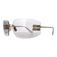 Miu Miu Sunglasses MU54YS 5AK30B Gold Light Grey