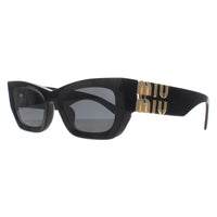 Miu Miu Sunglasses MU09WS 1AB5S0 Black Dark Grey