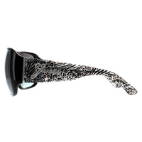 Guess Sunglasses GU7682 01B Shiny Black Smoke Grey Gradient