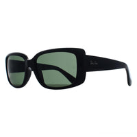 Ray-Ban Sunglasses RB4389 601/31 Black G-15 Green
