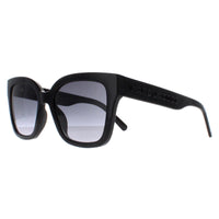 Marc Jacobs Sunglasses MARC 658/S 807 9O Shiny Black Dark Grey Gradient