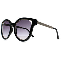 Guess Sunglasses GF0323 01B Shiny Black and Gold Smoke Gradient