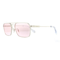 Police Sunglasses SPLA23 Lewis Hamilton 0579 Shiny Palladium Pink 57mm