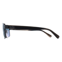 Ray-Ban Sunglasses RB3750 004/R5 Gunmetal Havana Grey Blue