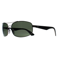 Ray-Ban Sunglasses 3527 029/9A Matt Gunmetal Dark Green Polarized