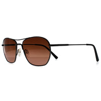 Serengeti Sunglasses Lunger SS545003 Shiny Dark Gunmetal Mineral Polarized Drivers Gradient Photochromic