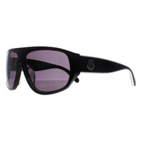 Moncler Sunglasses ML0260-F 01A Shiny Black Smoke Grey