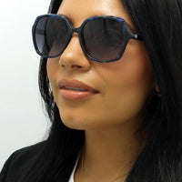 Smarty Sunglasses X2110 E Purple Demi Blue Tortoise Blue
