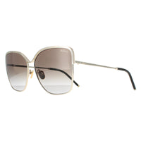 Mulberry Sunglasses SML040 0594 Light Gold Brown Gradient