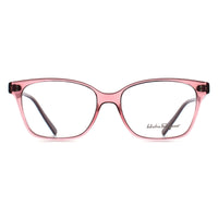 Salvatore Ferragamo Glasses Frames SF2928 610 Transparent Rose Women