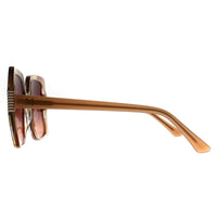Guess by Marciano Sunglasses GM0828 59F Beige Brown Tortoise Pink Gradient