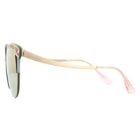 Bvlgari Sunglasses BV6110 20144Z Pink Gold Rose Gold Mirror