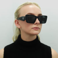 Prada Sunglasses PR08YS 1AB5S0 Black Dark Grey
