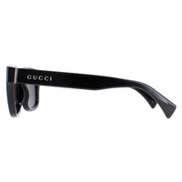 Gucci Sunglasses GG1135S 002 Shiny Black Dark Grey