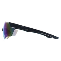 Relay Wrap Unisex Matte Black Blue Revo Vector Edge X2 Sunglasses