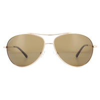 SunOptic Sunglasses SP100 C Gold Flex Brown Polarized