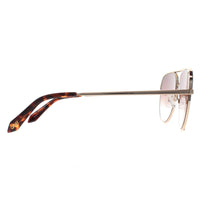 Quay Sunglasses High Key Mini GLD Gold Brown Gradient