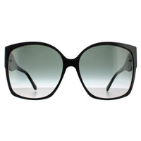 Jimmy Choo Sunglasses NOEMI/S DXF 9O Black Dark Grey Gradient